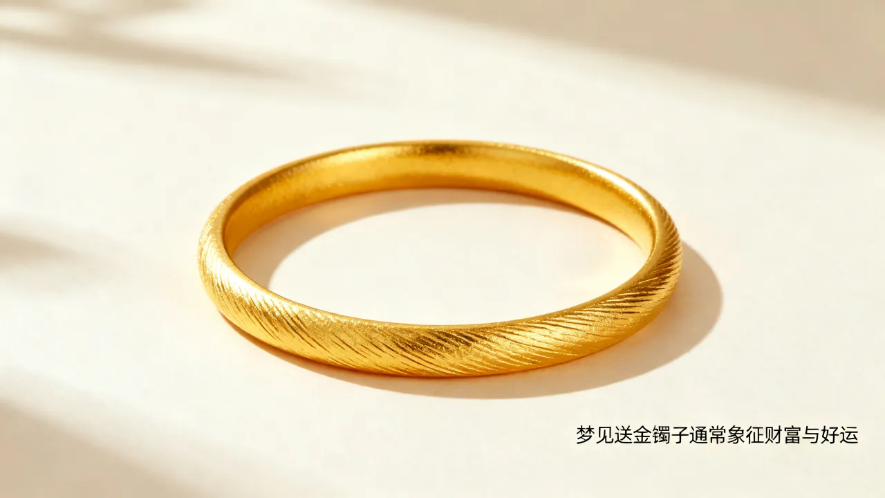 梦到了送金镯子有什么寓意吗，周公解梦梦见送金镯子预示什么？