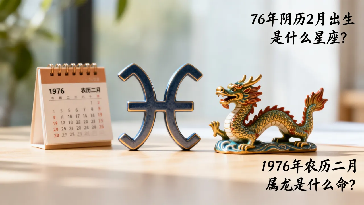 76年阴历2月出生是什么星座?,1976年农历二月属龙是什么命? 76年阴历2月出生是什么星座?,1976年农历二月属龙是什么命?