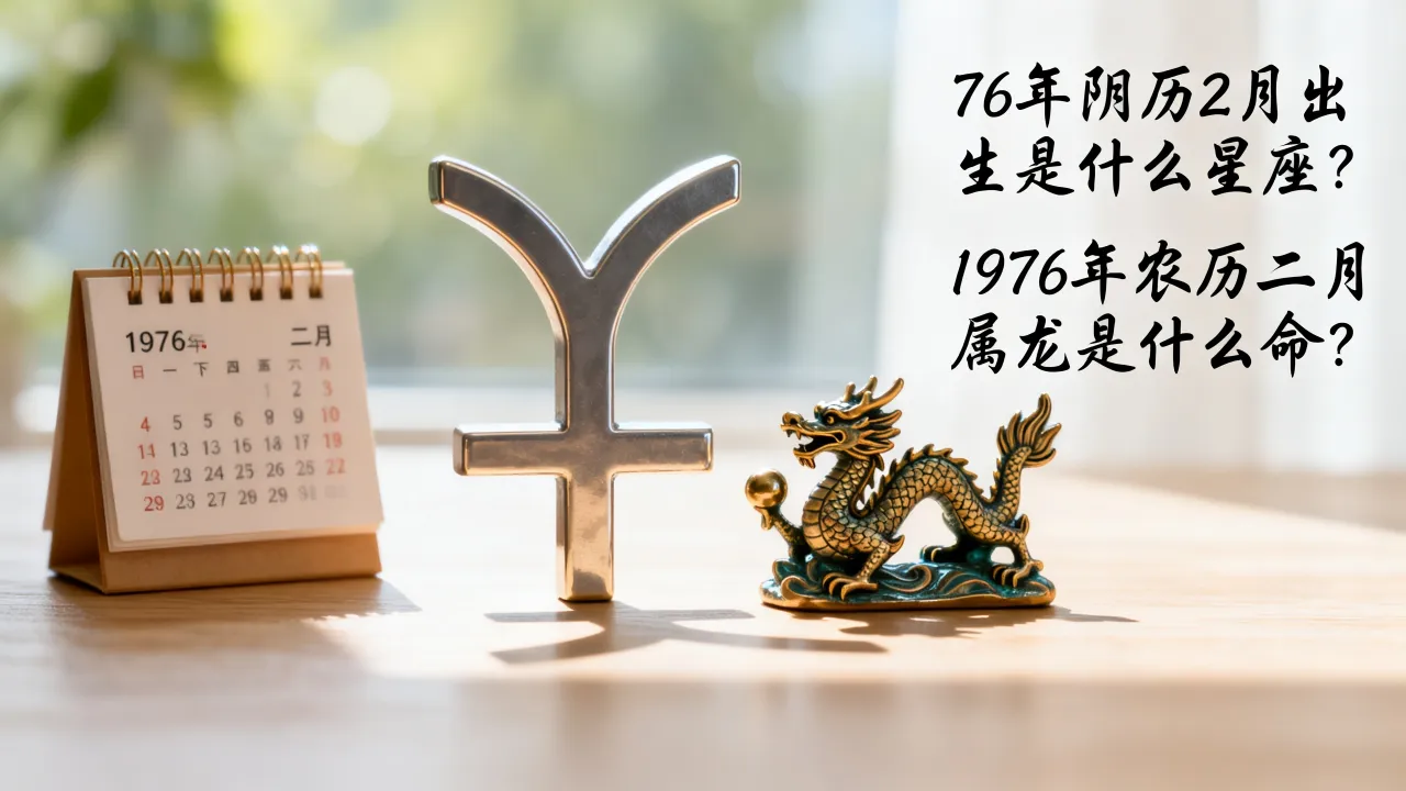 76年阴历2月出生是什么星座?,1976年农历二月属龙是什么命? 76年阴历2月出生是什么星座?,1976年农历二月属龙是什么命?