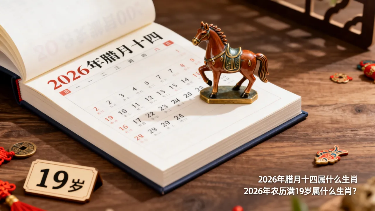 2026年腊月十四属什么生肖，2026年农历满19岁属什么生肖？