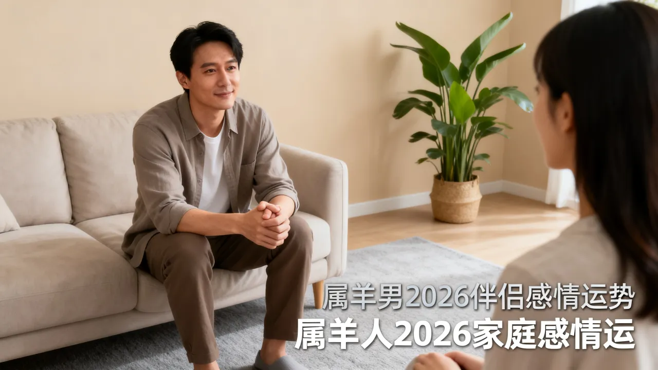 属羊男2026伴侣感情运势如何?属羊人2026家庭感情运怎样? 属羊男2026伴侣感情运势如何?属羊人2026家庭感情运怎样?