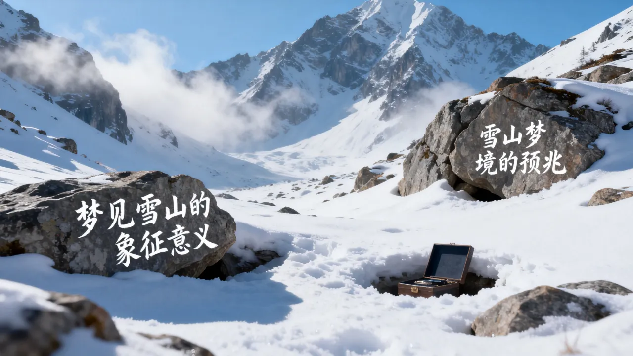 梦见雪山是什么意思？做梦梦到雪山预兆好坏？周公解梦大全