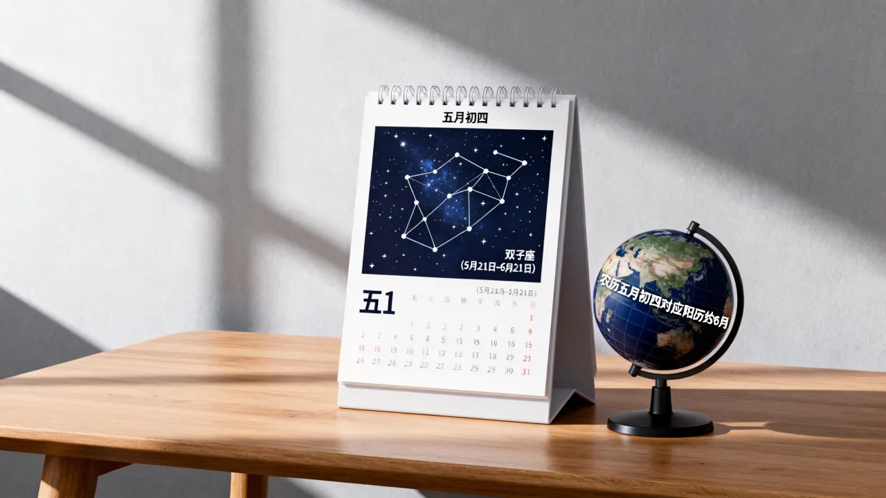 阴历5月4号是什么星座,农历五月初四出生的人属于哪个星座? 阴历5月4号是什么星座,农历五月初四出生的人属于哪个星座?