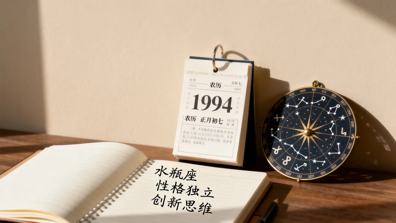 1994年阴历1月7日是什么星座?农历1994正月初七命运解析 1994年阴历1月7日是什么星座?农历1994正月初七命运解析