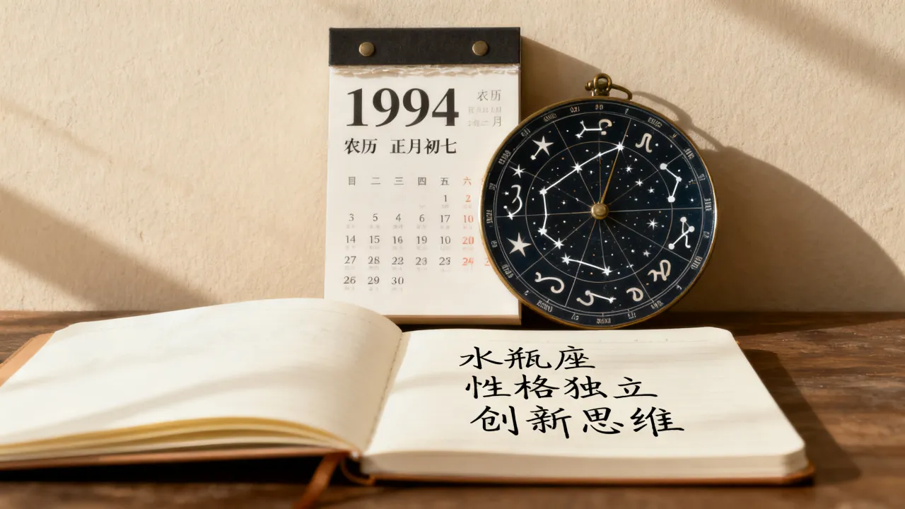1994年阴历1月7日是什么星座?农历1994正月初七命运解析 1994年阴历1月7日是什么星座?农历1994正月初七命运解析