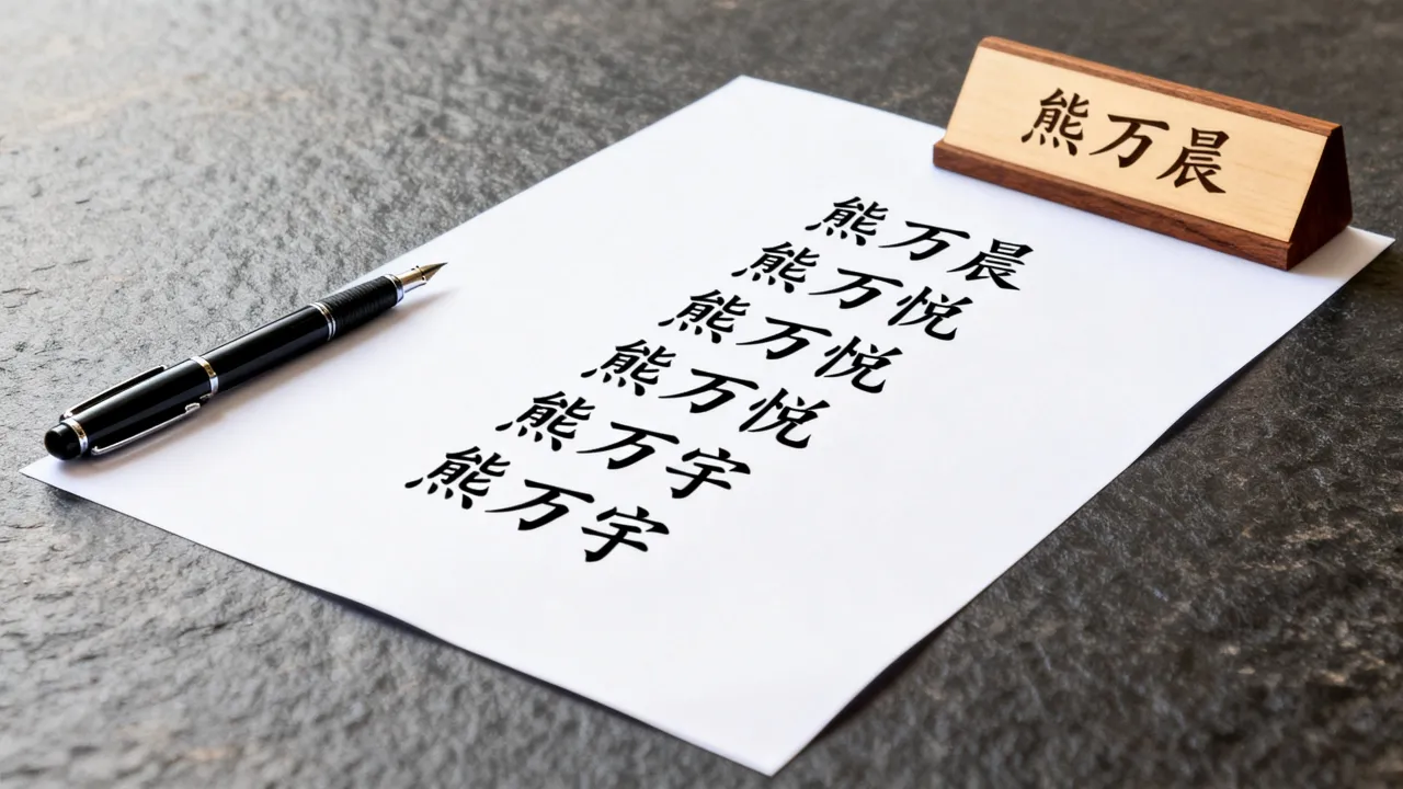 宝宝姓熊万后面取什么名字好?熊万起名大全 宝宝姓熊万后面取什么名字好?熊万起名大全