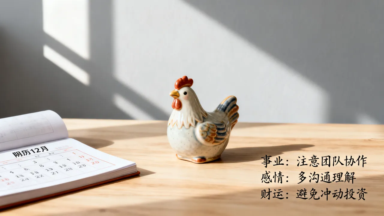 属鸡人阴历12月份运势怎么样，事业感情财运需要注意什么呢？