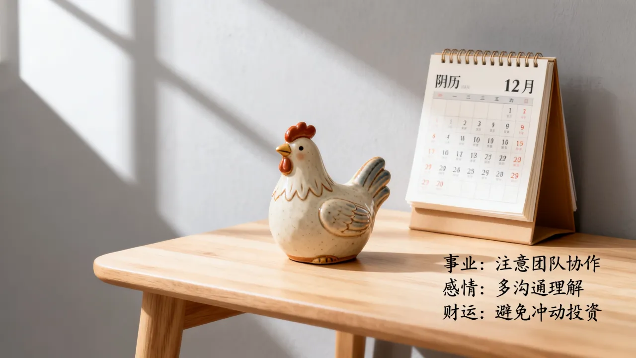 属鸡人阴历12月份运势怎么样，事业感情财运需要注意什么呢？