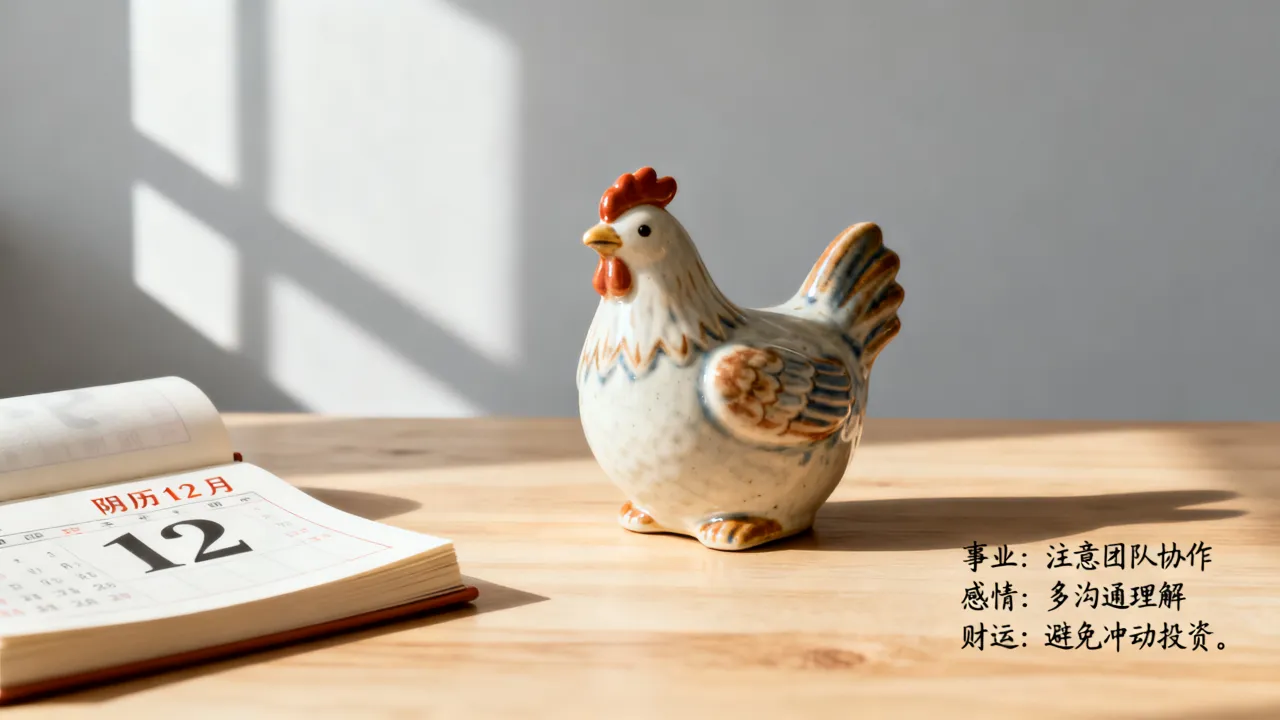 属鸡人阴历12月份运势怎么样，事业感情财运需要注意什么呢？