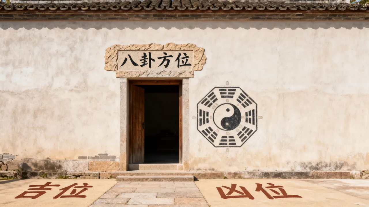 怎么看八卦阳宅吉凶门，阳宅八卦门吉凶方位怎么判断