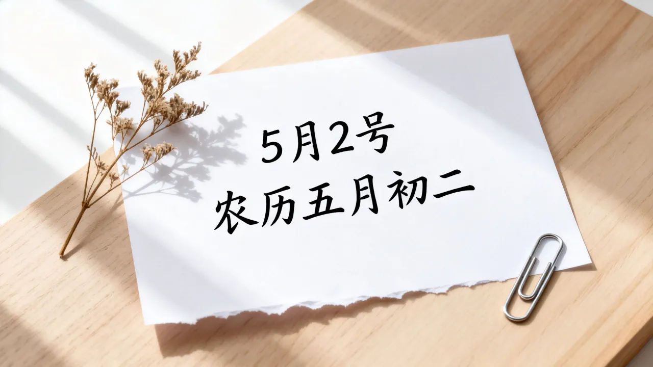 5月2号阴历是几月几号,今年农历五月初二对应公历哪天 5月2号阴历是几月几号,今年农历五月初二对应公历哪天