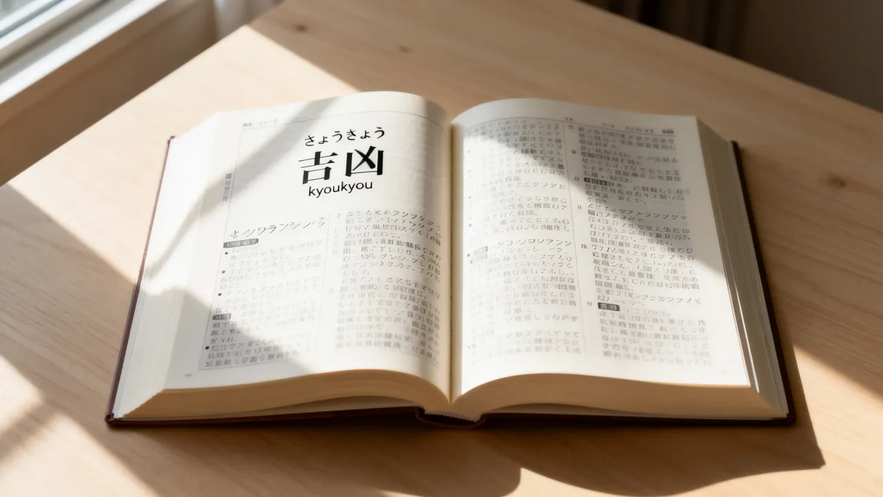吉凶日语啥意思怎么说,日语中吉凶一词怎么读? 吉凶日语啥意思怎么说,日语中吉凶一词怎么读?