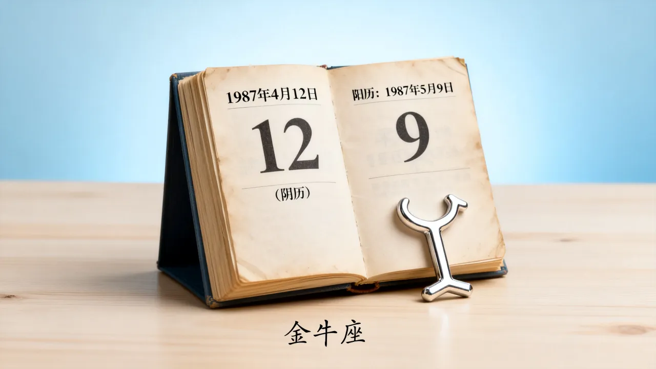 1987年4月12阴历是阳历几号,是什么星座? 1987年4月12阴历是阳历几号,是什么星座?
