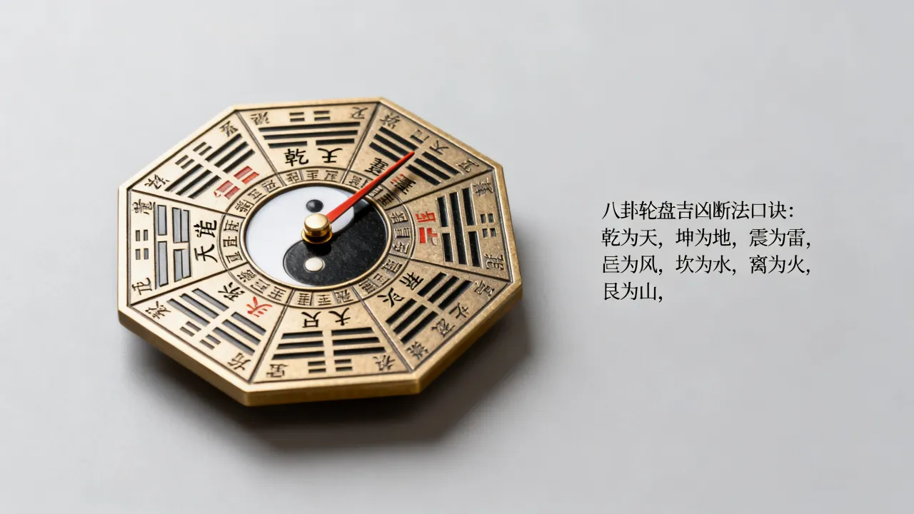 八卦轮盘怎么算吉凶,轮盘吉凶断法口诀 八卦轮盘怎么算吉凶,轮盘吉凶断法口诀