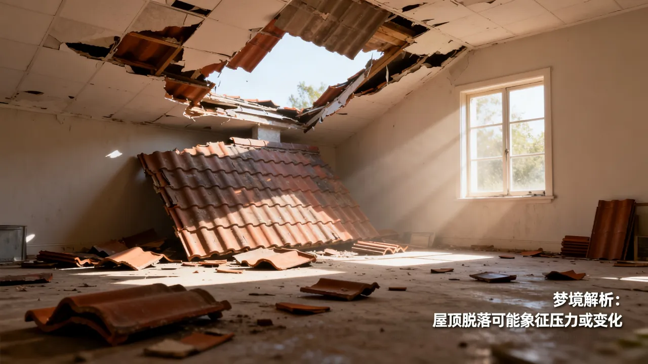 梦到了屋顶脱落有什么意思,梦见屋顶脱落是什么预兆? 梦到了屋顶脱落有什么意思,梦见屋顶脱落是什么预兆?