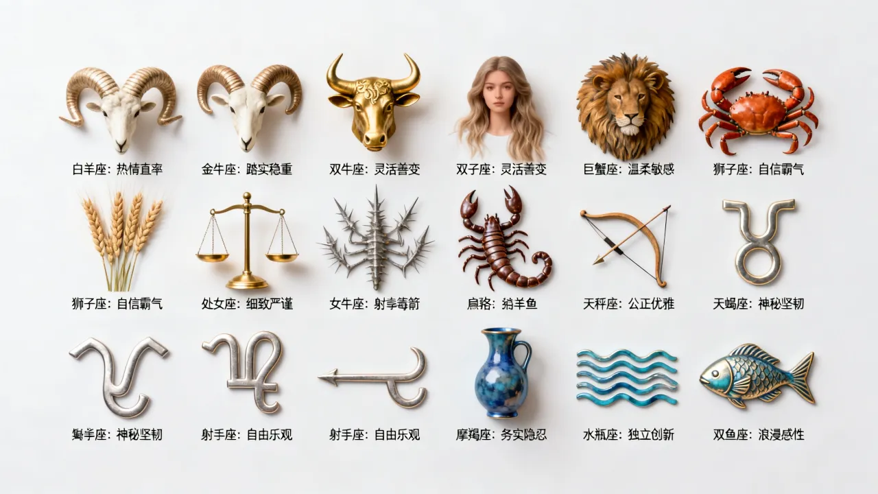 十二星座的命运和性格是什么?星座性格分析准吗? 十二星座的命运和性格是什么?星座性格分析准吗?