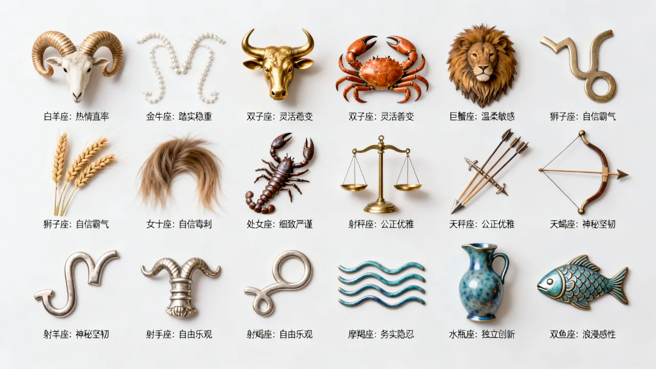 十二星座的命运和性格是什么?星座性格分析准吗? 十二星座的命运和性格是什么?星座性格分析准吗?