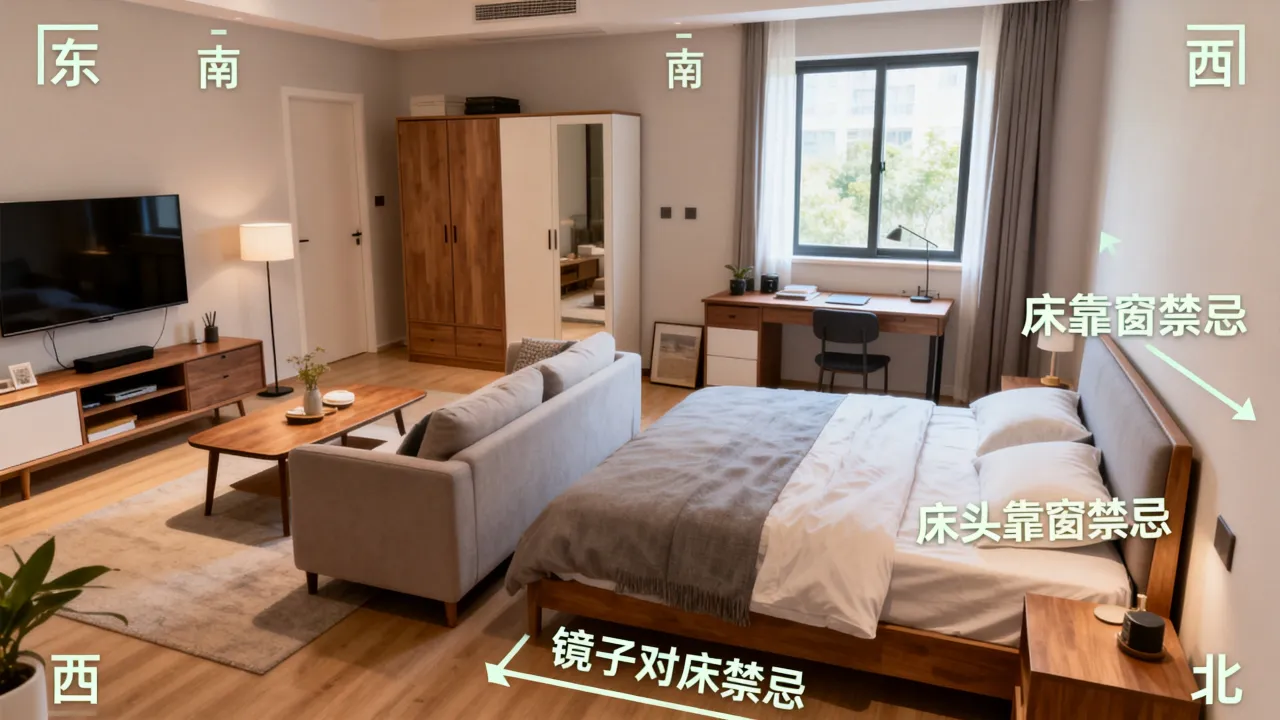 家居方位怎么确定吉凶，房屋风水布局禁忌详解