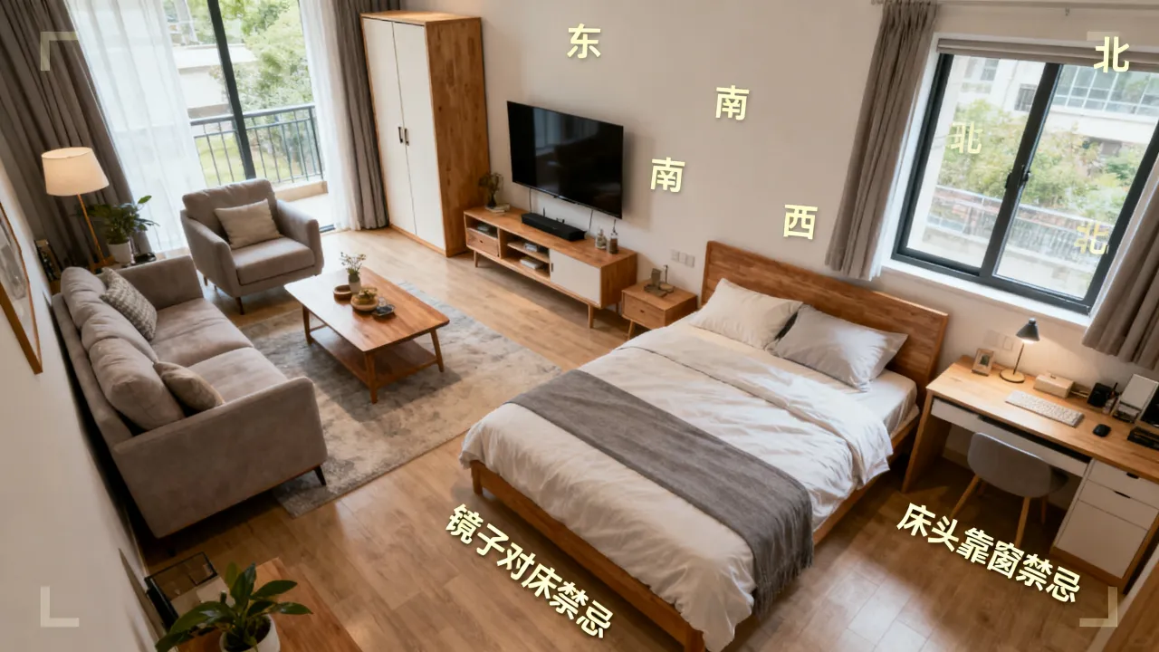 家居方位怎么确定吉凶，房屋风水布局禁忌详解