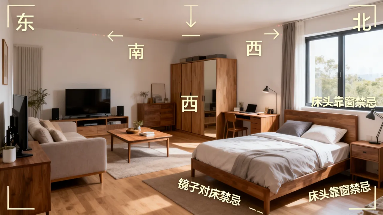 家居方位怎么确定吉凶，房屋风水布局禁忌详解