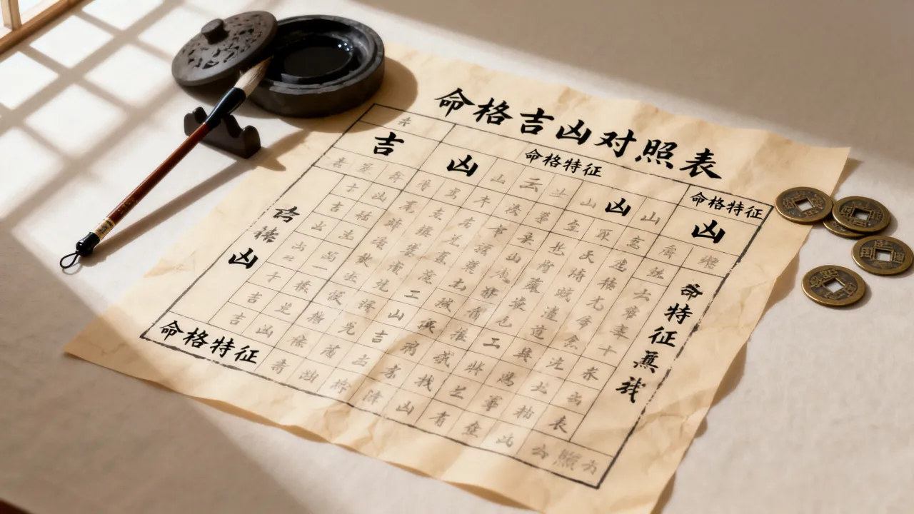 命格里面的吉凶怎么看,命格吉凶对照表详解 命格里面的吉凶怎么看,命格吉凶对照表详解