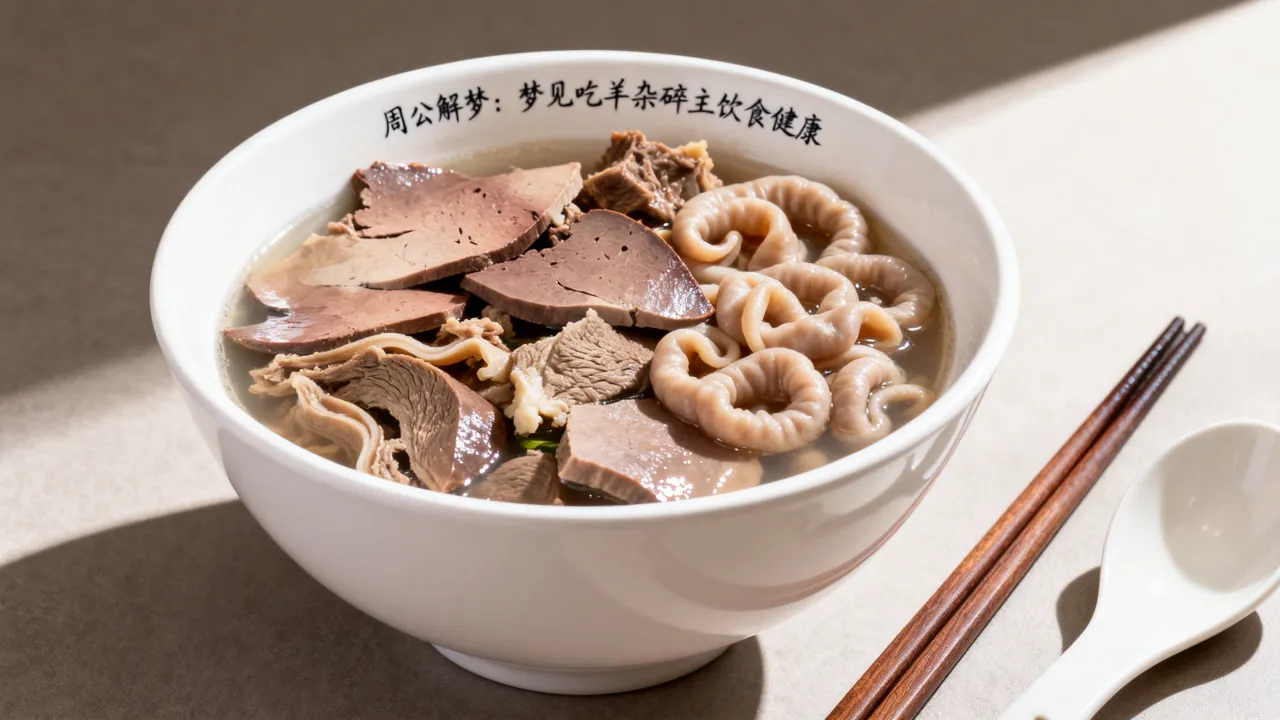梦见吃羊杂碎是什么征兆，周公解梦破解梦境？