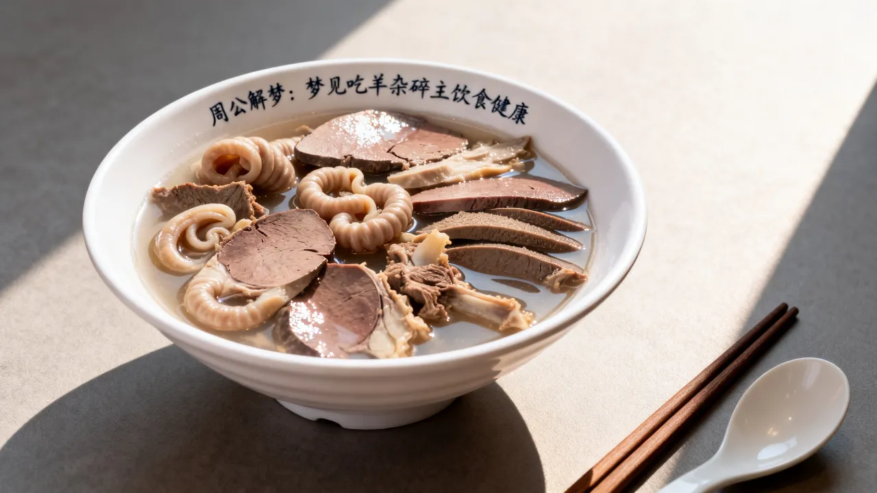 梦见吃羊杂碎是什么征兆，周公解梦破解梦境？