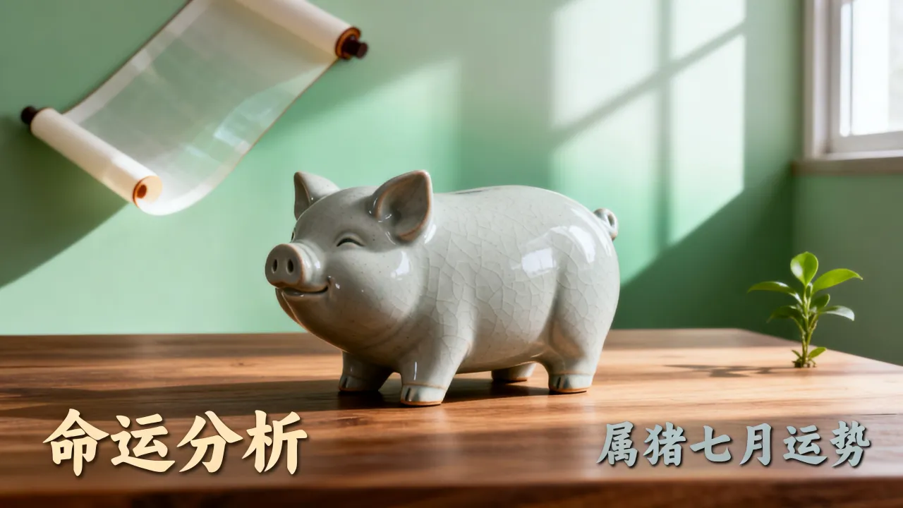 属猪农历七月出生的人命运如何，属猪七月运势好不好？