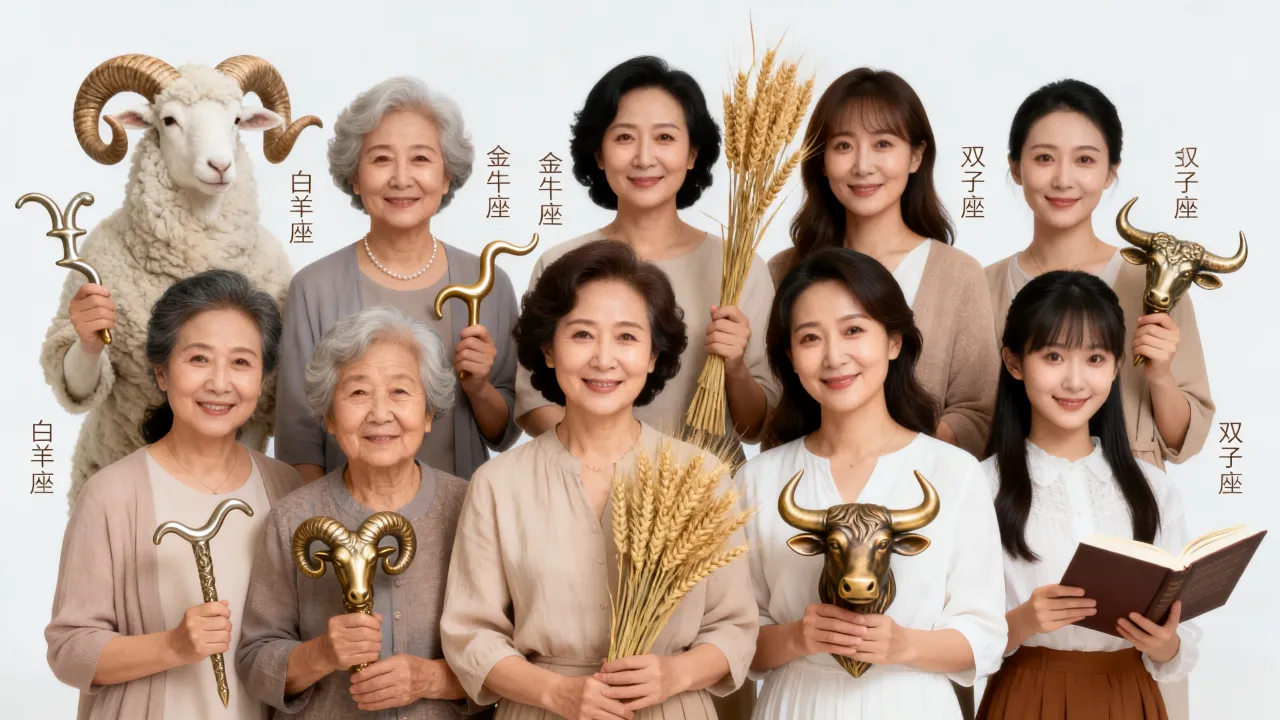 十二星座女谁的命最好，十二星座女谁年龄越大越有福气