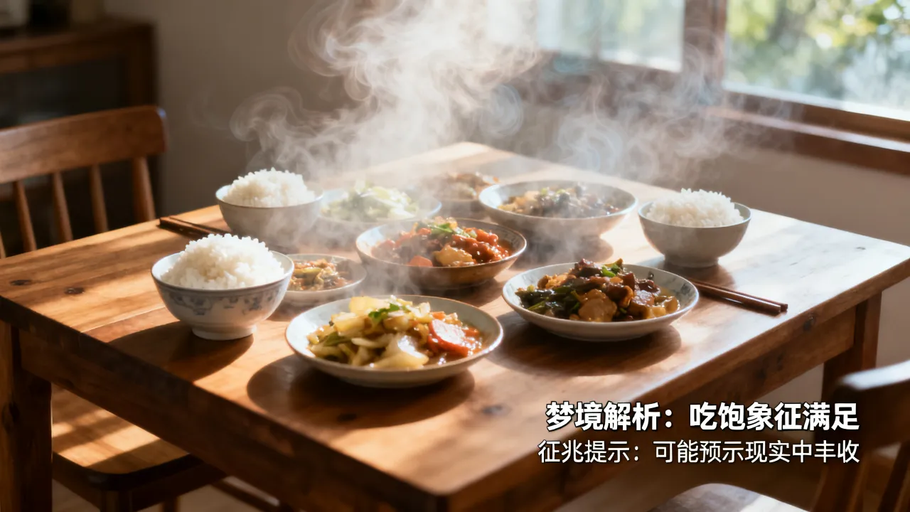 梦见吃饭很饱是什么意思,做梦吃饭很饱有何征兆? 梦见吃饭很饱是什么意思,做梦吃饭很饱有何征兆?
