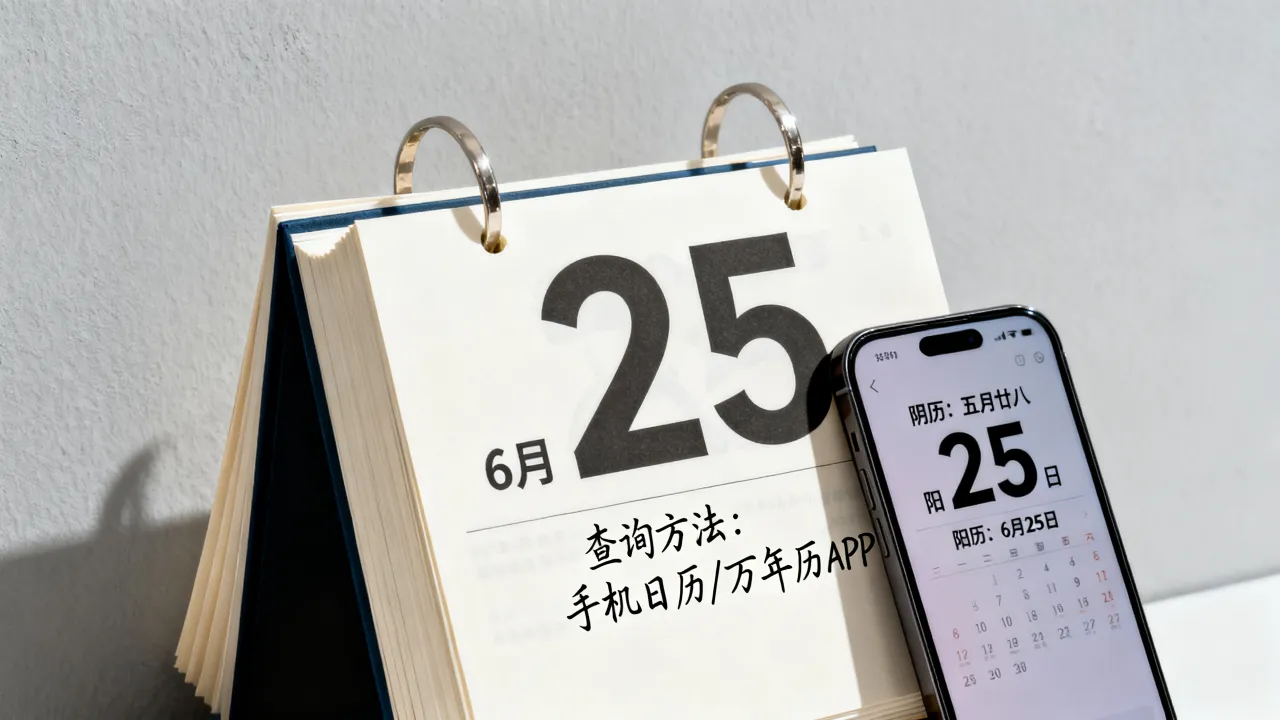 6月25日阴历阳历是多少?怎么查对应日期? 6月25日阴历阳历是多少?怎么查对应日期?