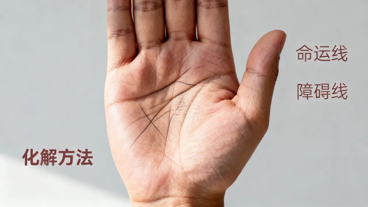 命运线有障碍线代表什么,命运线障碍线怎么化解? 命运线有障碍线代表什么,命运线障碍线怎么化解?