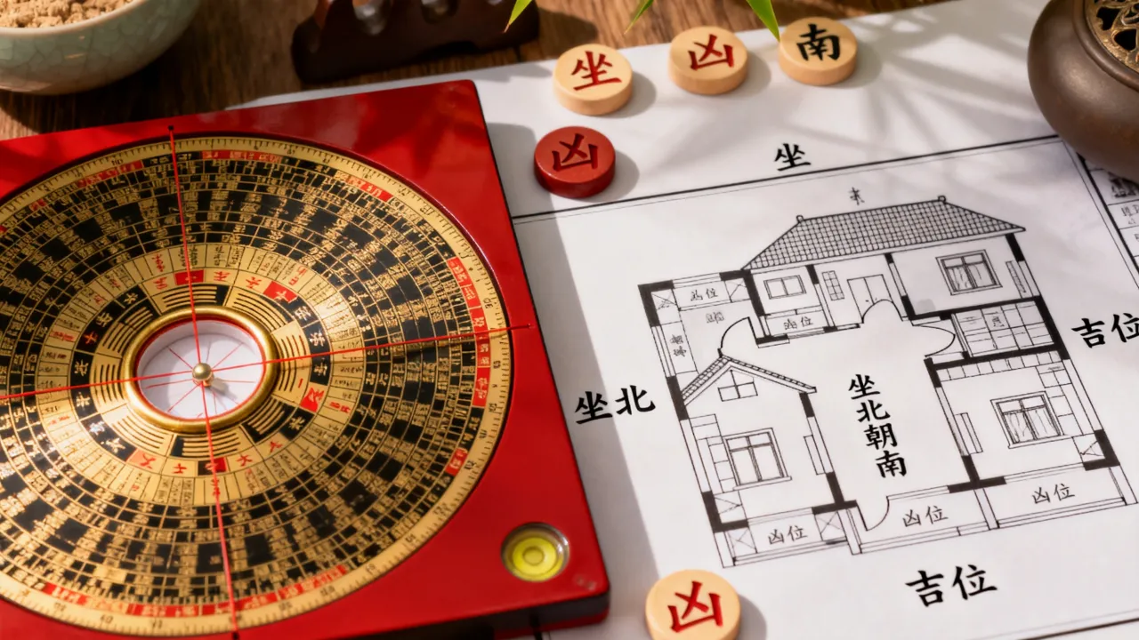 罗盘怎么定房屋吉凶，房屋吉凶方位怎么看？