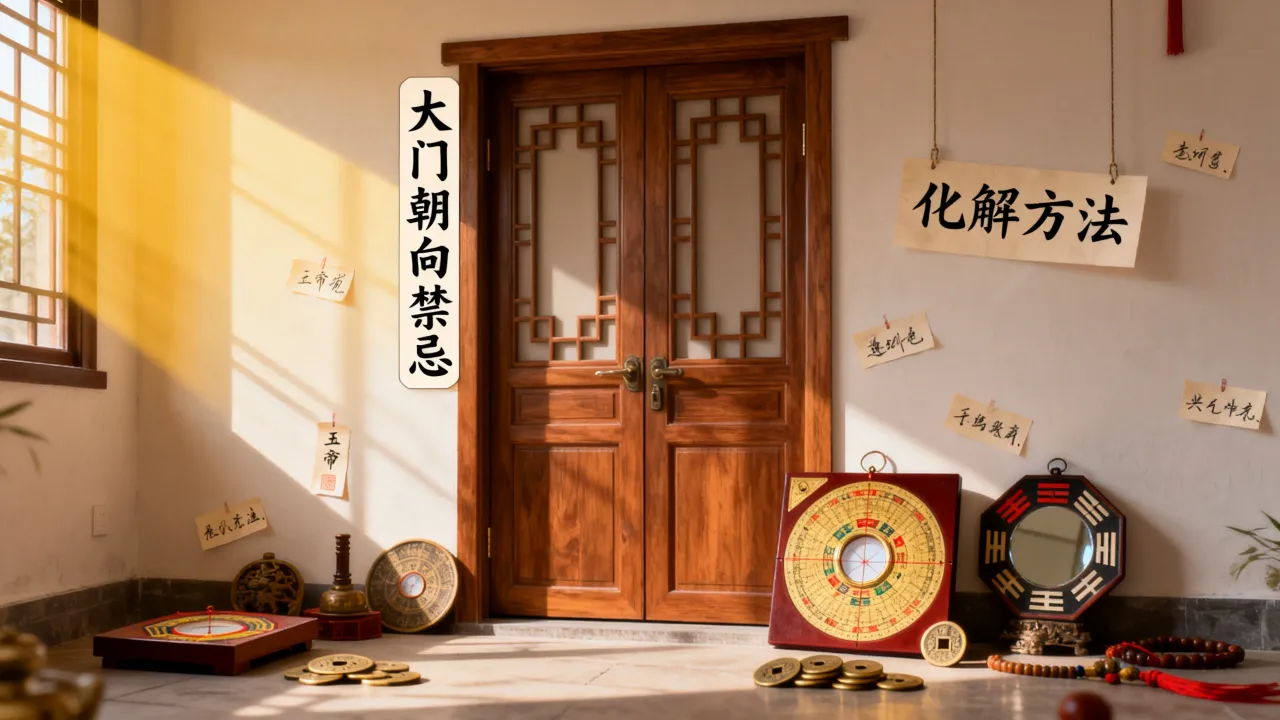 开门吉凶祸福怎么破解,大门朝向风水禁忌化解法 开门吉凶祸福怎么破解,大门朝向风水禁忌化解法