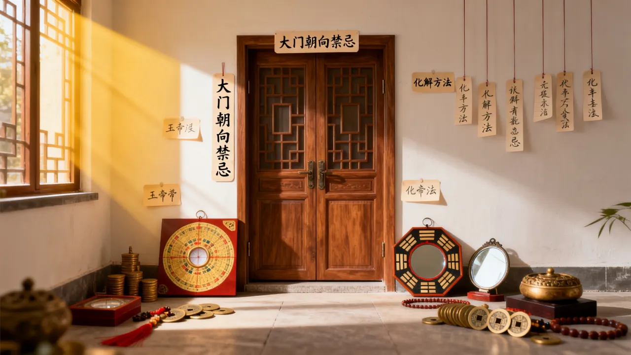 开门吉凶祸福怎么破解,大门朝向风水禁忌化解法 开门吉凶祸福怎么破解,大门朝向风水禁忌化解法