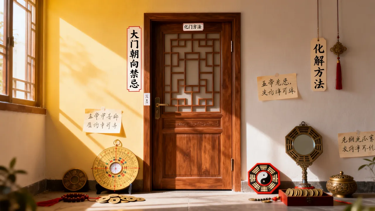 开门吉凶祸福怎么破解,大门朝向风水禁忌化解法 开门吉凶祸福怎么破解,大门朝向风水禁忌化解法