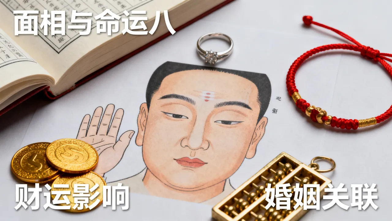 面相与命运八是什么，面相与命运八如何影响财运婚姻？