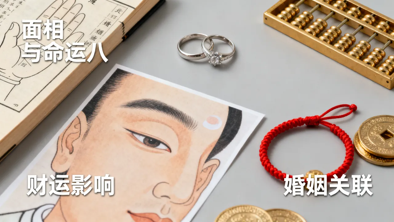 面相与命运八是什么，面相与命运八如何影响财运婚姻？
