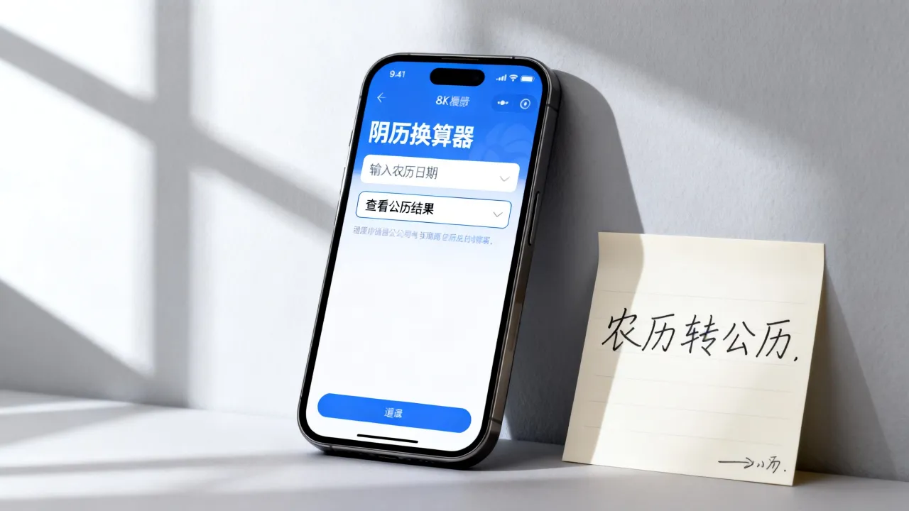阴历换算器怎么用，农历公历转换查询方法