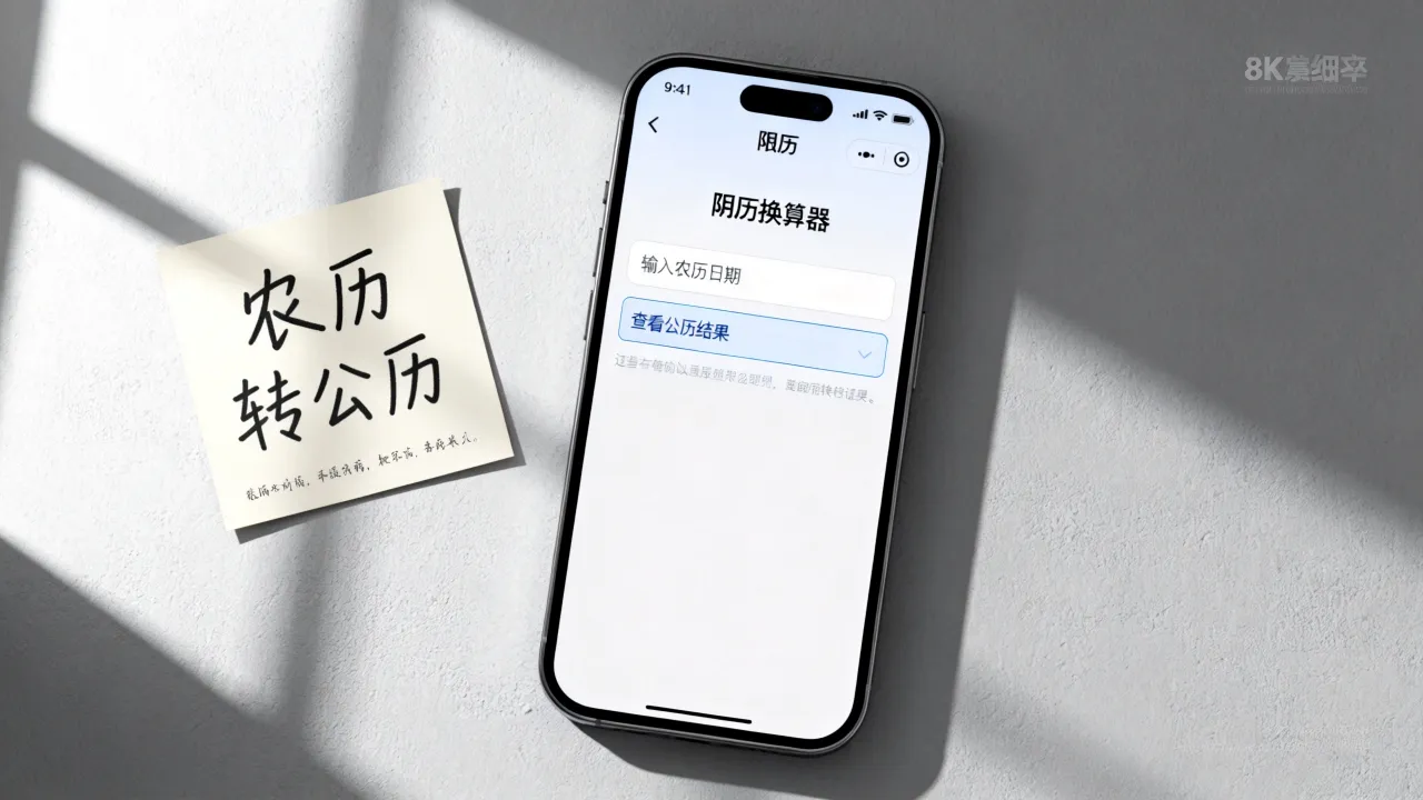 阴历换算器怎么用,农历公历转换查询方法 阴历换算器怎么用,农历公历转换查询方法