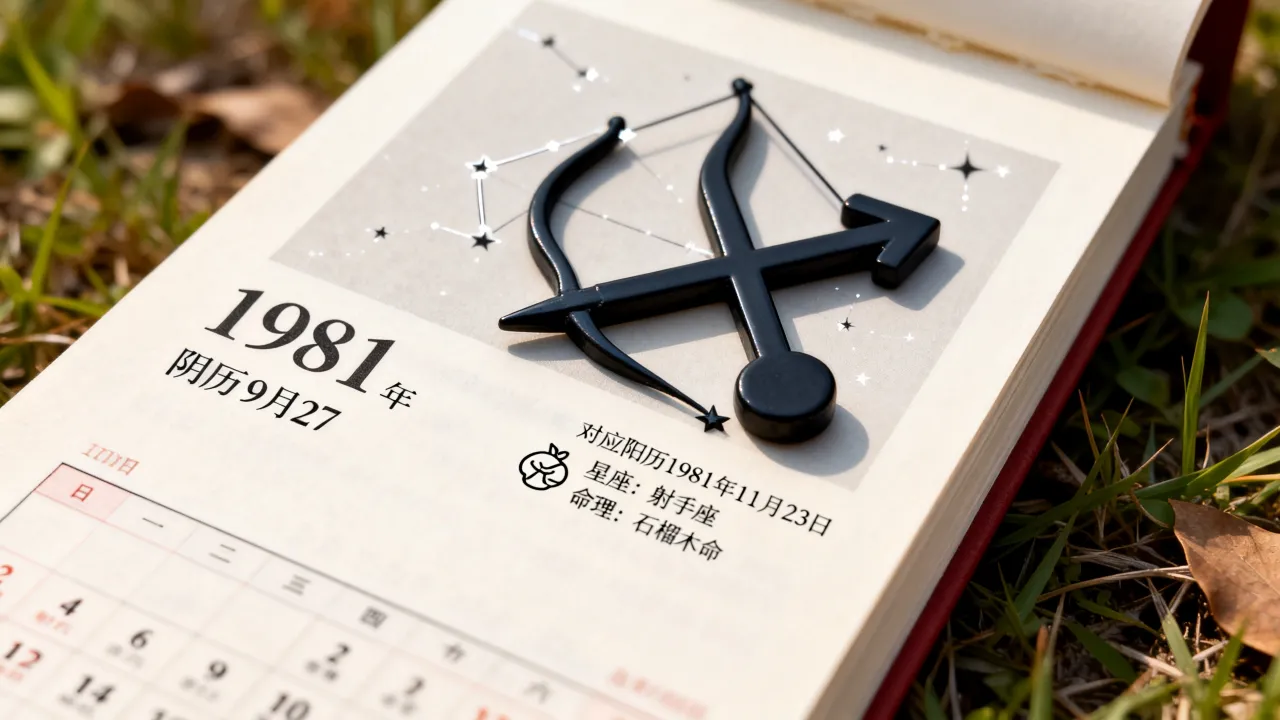 1981阴历9月27是什么星座,1981阴历9月27是什么命 1981阴历9月27是什么星座,1981阴历9月27是什么命