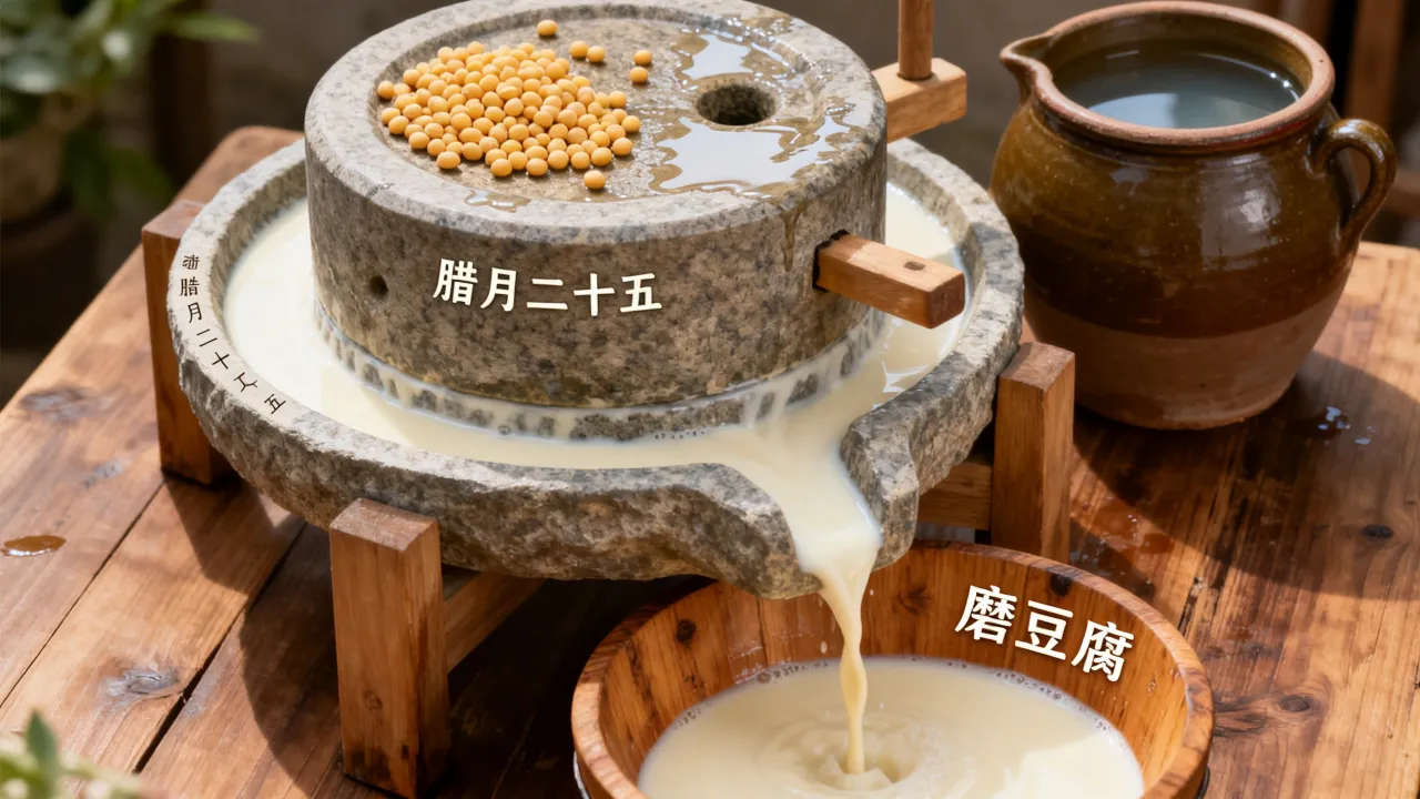 为什么阴历25要磨豆腐,腊月二十五磨豆腐的习俗由来是什么? 为什么阴历25要磨豆腐,腊月二十五磨豆腐的习俗由来是什么?
