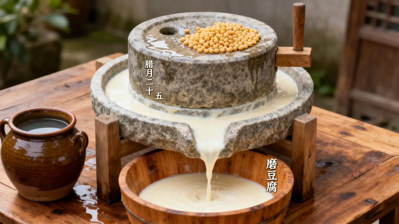 为什么阴历25要磨豆腐,腊月二十五磨豆腐的习俗由来是什么? 为什么阴历25要磨豆腐,腊月二十五磨豆腐的习俗由来是什么?