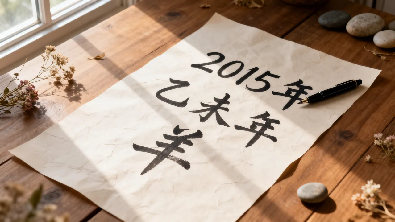 2015年阴历是什么年?农历年份查询表,2015年属相 2015年阴历是什么年?农历年份查询表,2015年属相