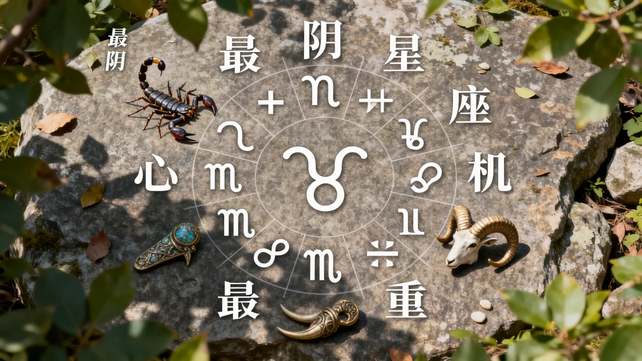 十二星座中最阴的星座是谁,哪个星座心机最重最阴险? 十二星座中最阴的星座是谁,哪个星座心机最重最阴险?