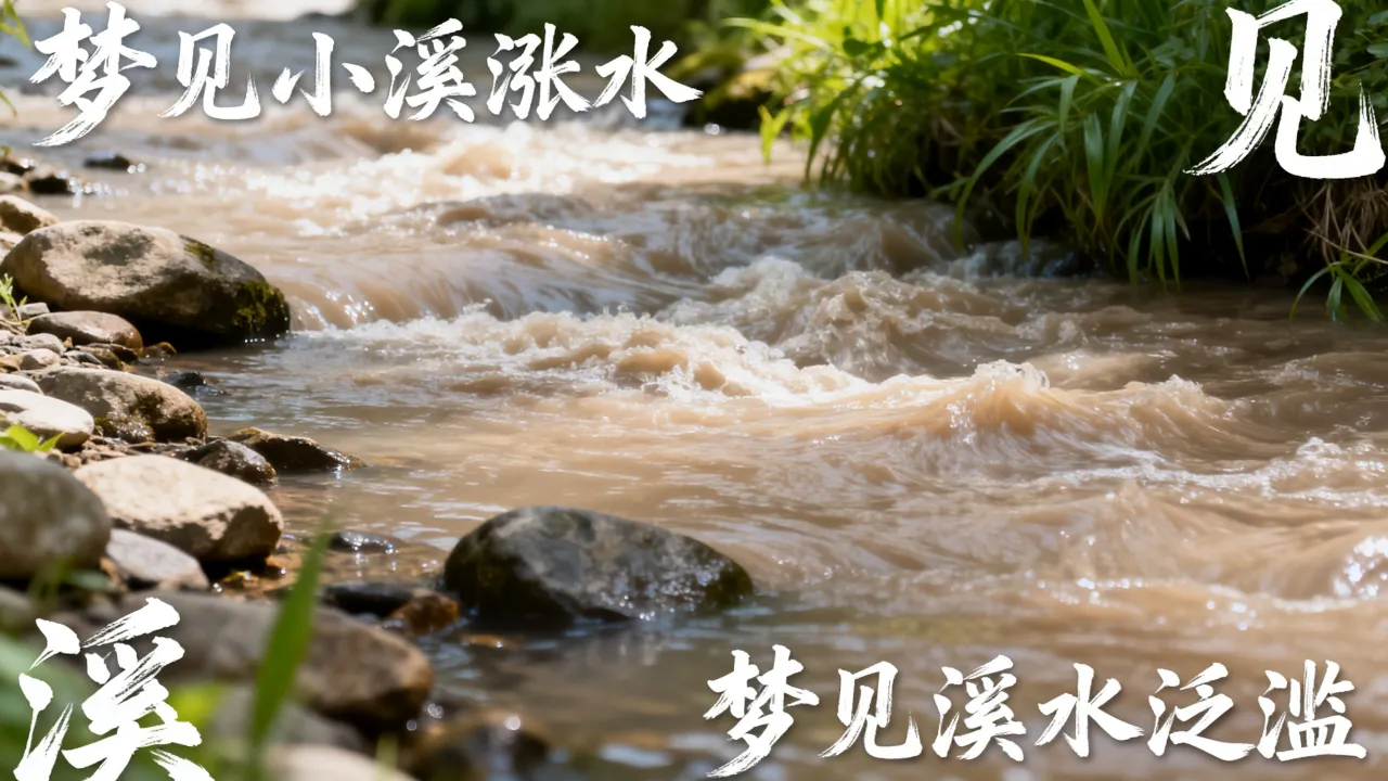 梦见小溪涨水是啥预兆,梦见溪水泛滥什么征兆? 梦见小溪涨水是啥预兆,梦见溪水泛滥什么征兆?