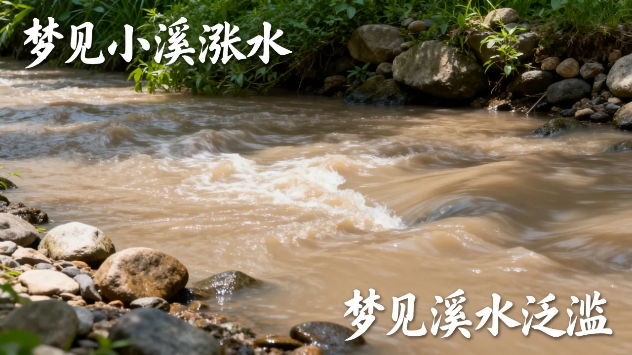 梦见小溪涨水是啥预兆,梦见溪水泛滥什么征兆? 梦见小溪涨水是啥预兆,梦见溪水泛滥什么征兆?
