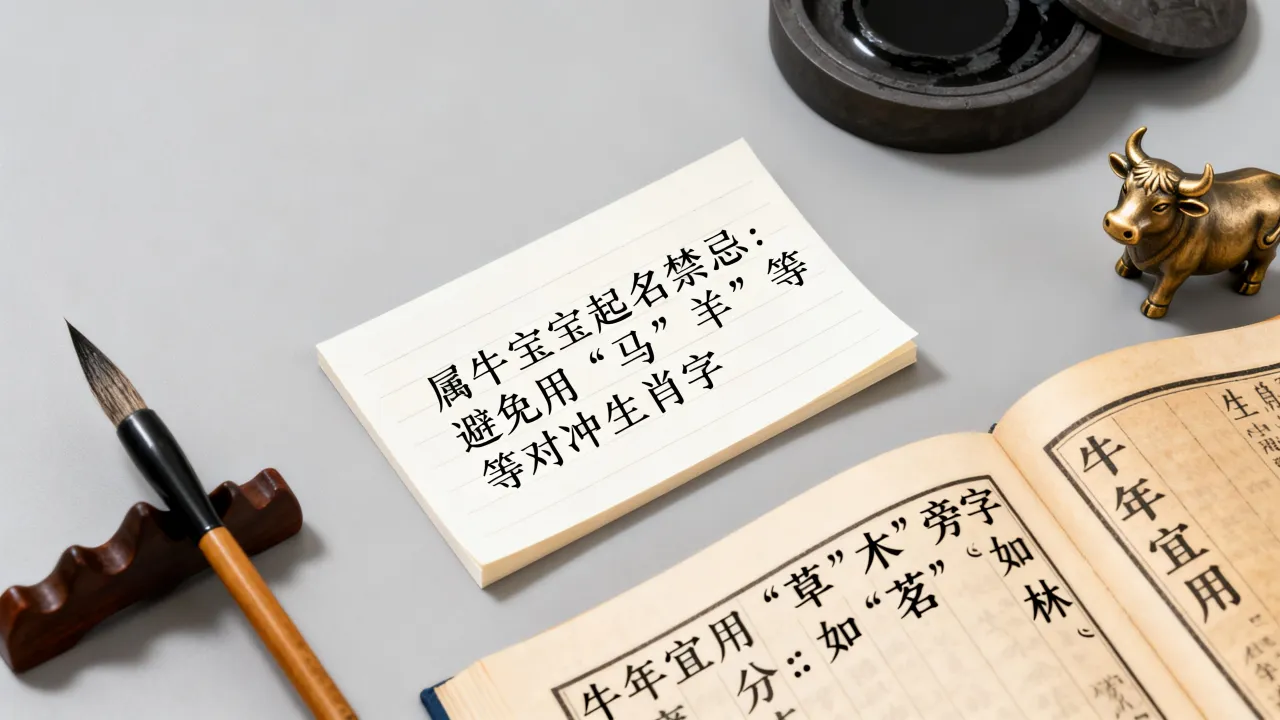 属牛的宝宝起名禁忌有哪些，取名字有什么好名字？