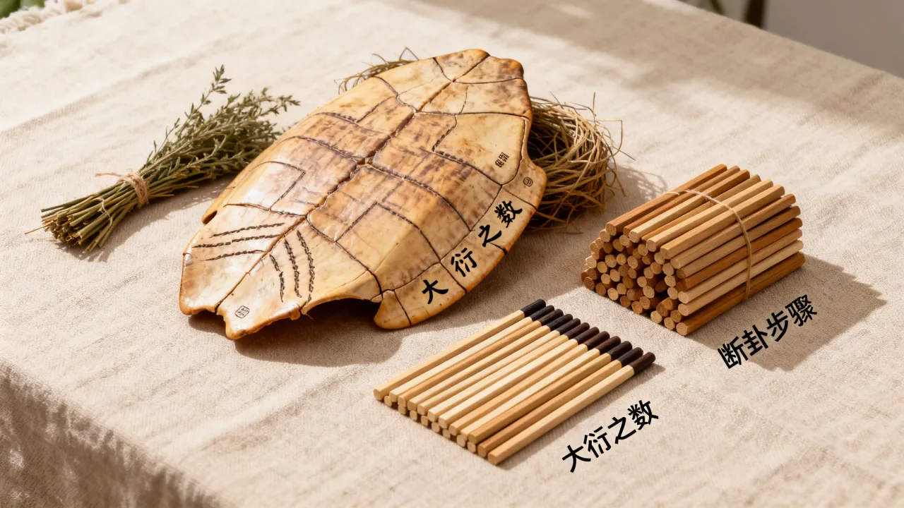 大衍术怎么断吉凶，大衍之数占卜断卦方法详解