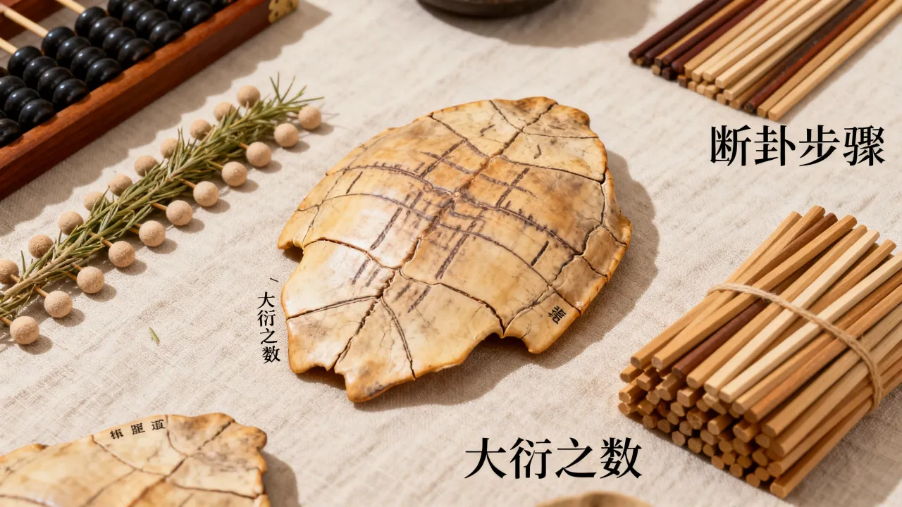 大衍术怎么断吉凶，大衍之数占卜断卦方法详解